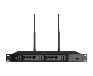 Dual Channel Wireless Microphone Receiver