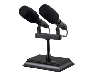 Dual-capsule Tabletop Lecture Microphone