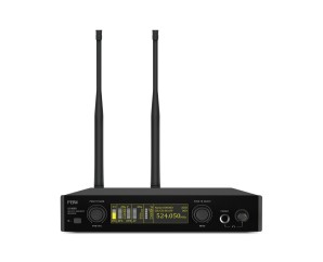 Single Channel True Diversity Wireless Microphone Receiver